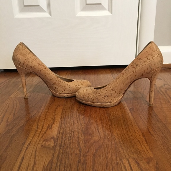 Stuart Weitzman Cork Heels - Picture 4 of 5